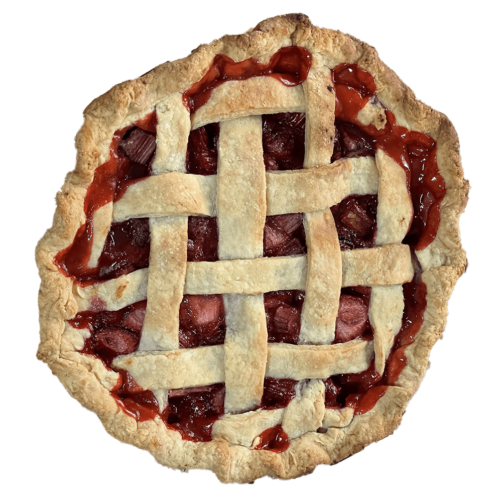 Strawberry and Rhubarb Pie - Proof of Pie